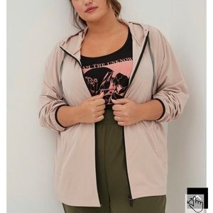 Torrid Happy Camper Jacket Zip Pockets 4x NWT